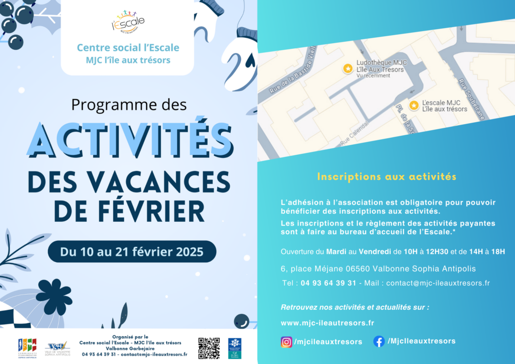 affiche activité fev